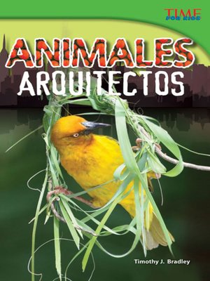 cover image of Animales arquitectos (Animal Architects)
